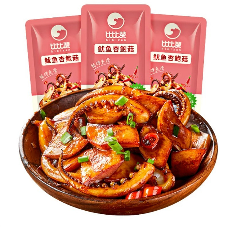 [Clearance]BBZ Squid and King Oyster Mushrooms 80g 1 each