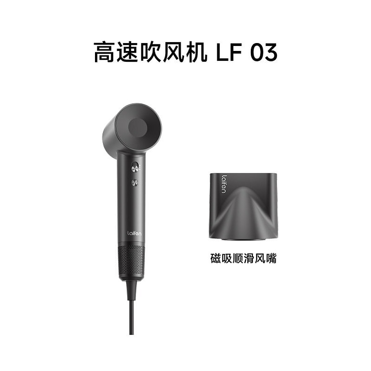 Fenlai Home Hair Dryer LF03 (Grey) 1 each