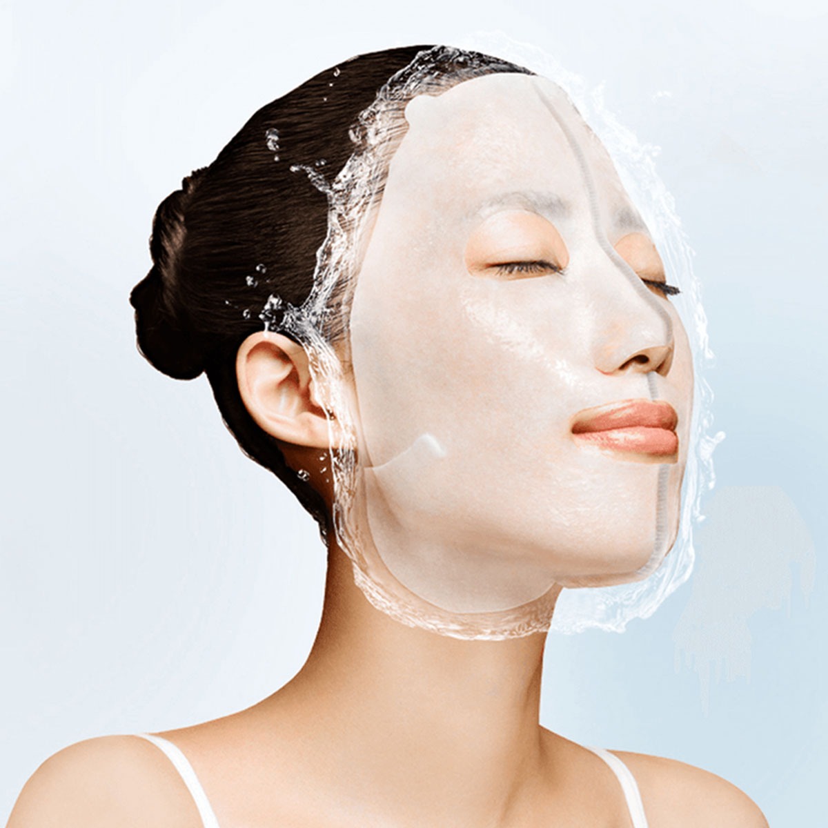 KRACIE Hadabisei 3D Facial Mask Cool Limited 4pcs - Weee!