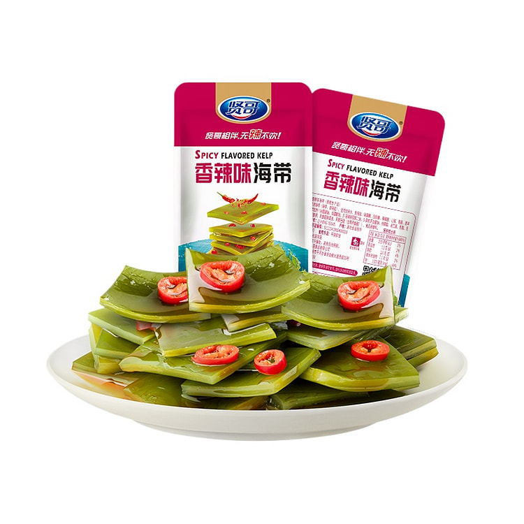 Xian Ge Kelp Flavored Snacks, Casual Snacks, Kelp Shreds, Individually Pack