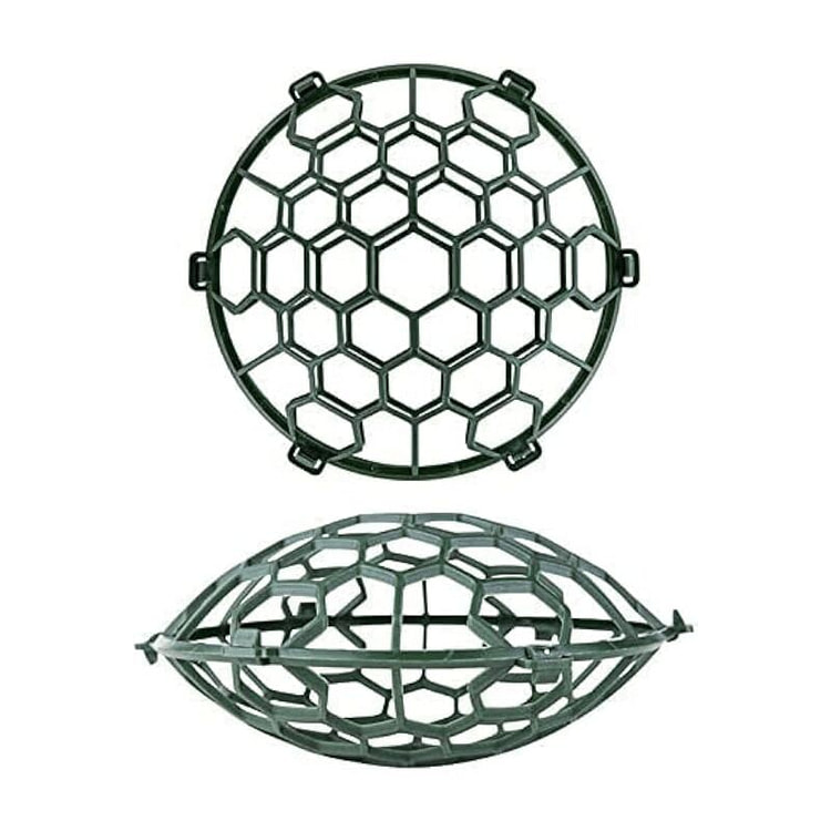 花瓶用花卉笼状枕垫（圆形，6英寸） 2 个