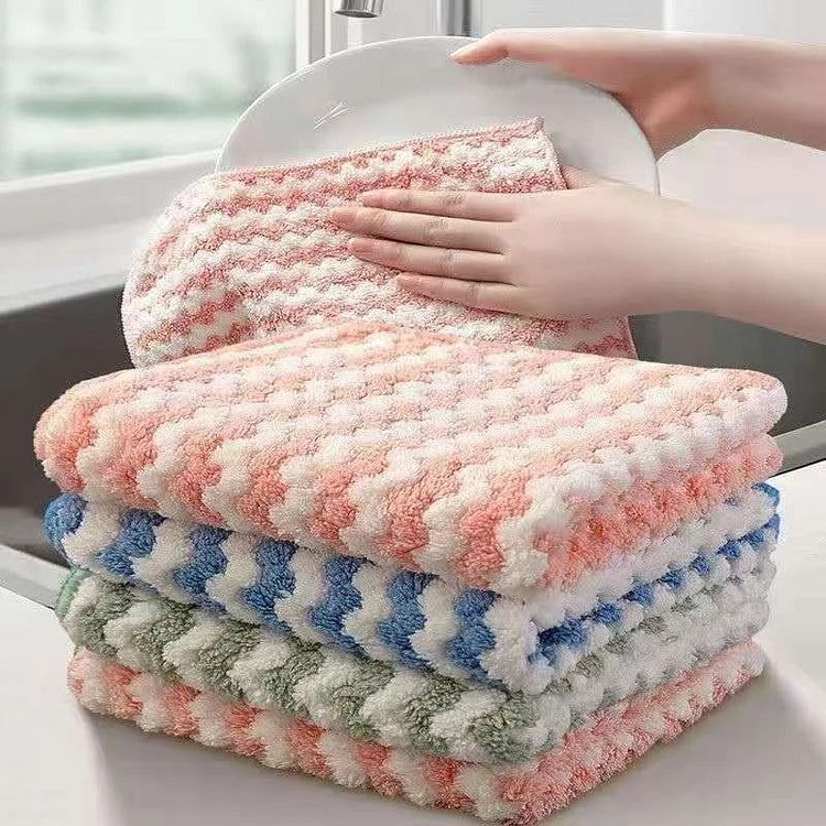 30x30cm 5PCS Kitchen Scouring Pad Dishcloth 1 each