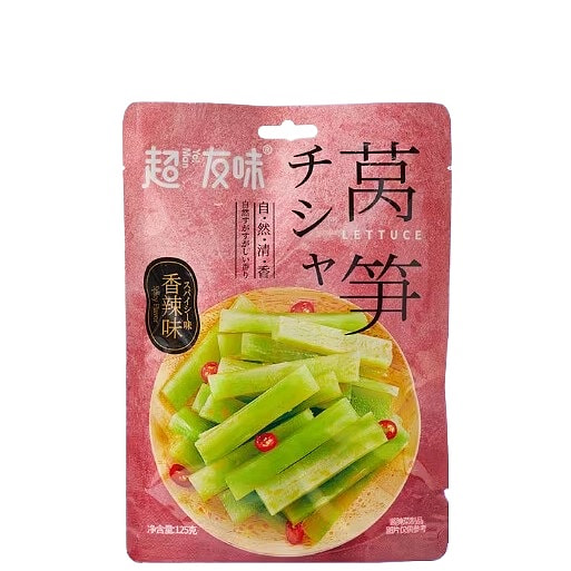 超友味莴笋即食凉拌下饭菜开胃香辣125g*1袋