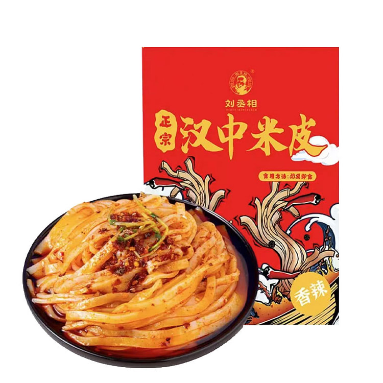陕西凉皮热米皮香辣味开袋即食320g*1袋