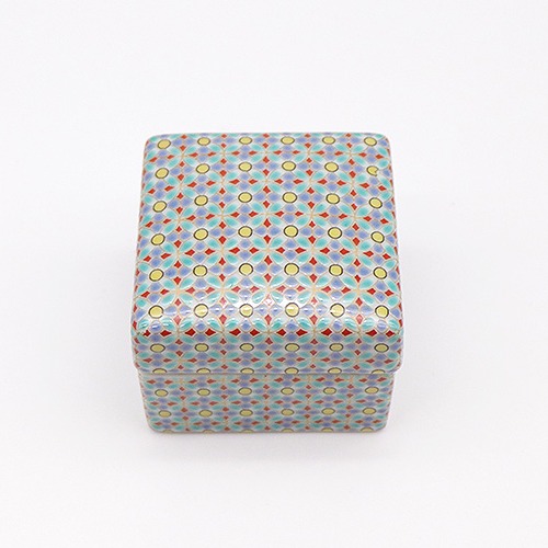 Kutani Ware Handmade Small Box (Monte, 2.12" x 1.77") Made in Japan 1 phần