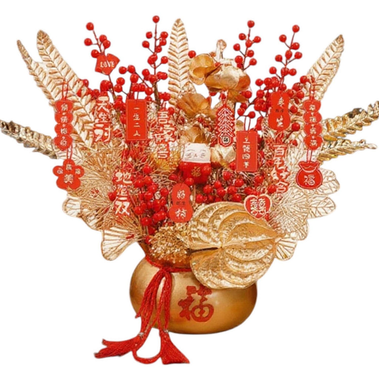 新年装饰 幸运财神 2025