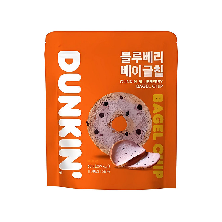 Dunkin' Blueberry Bagel Chip (Korea)