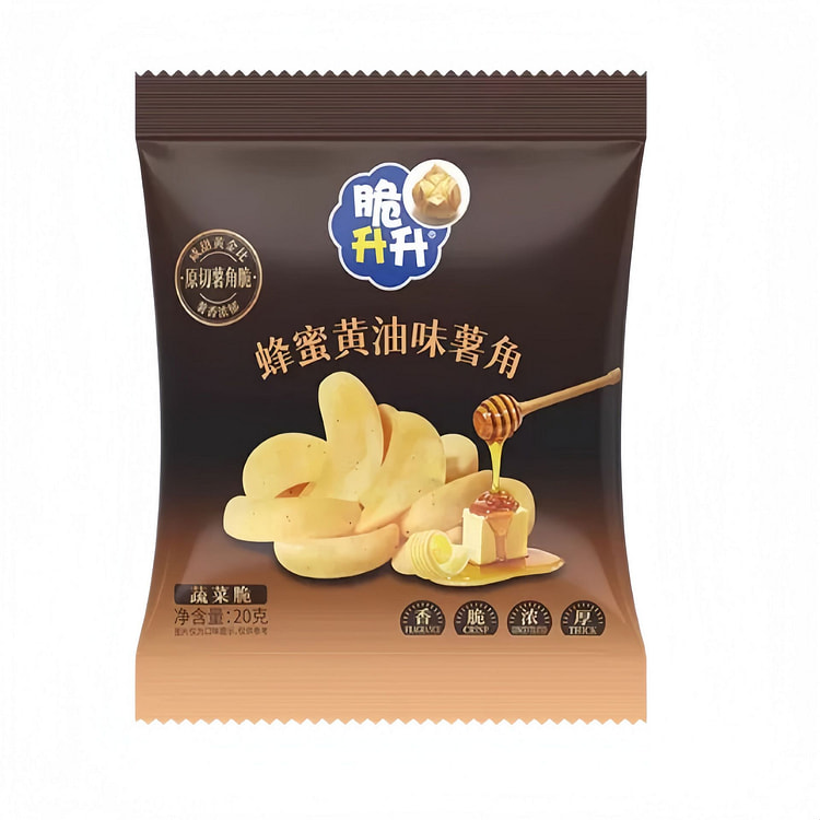 Crispy potato wedges honey butter flavour 20g 1 pa 20 g