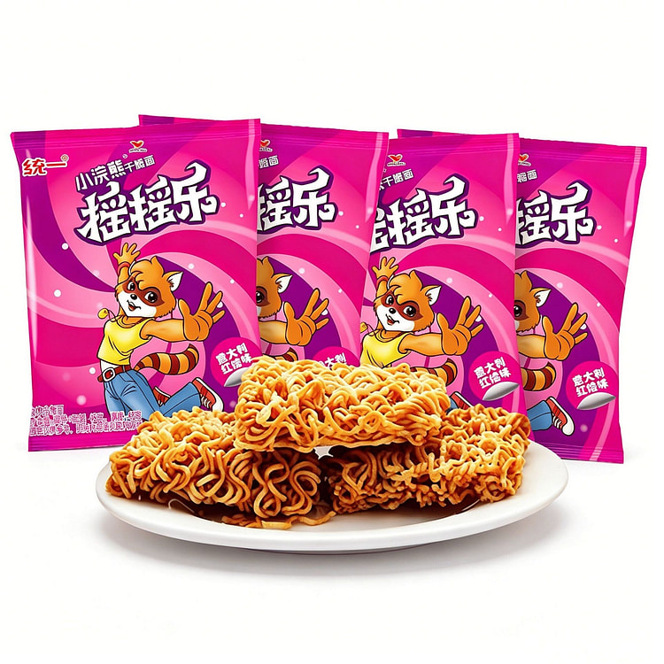 Little Raccoon Stew Flavor Crispy Instant Noodles 160 g