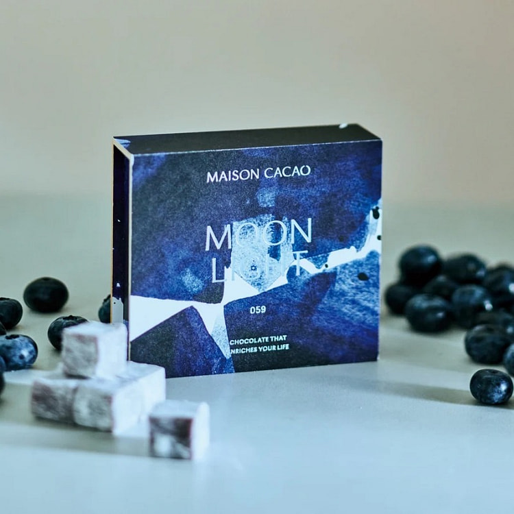 MAISON CACAO生巧克力月光蓝莓16 块