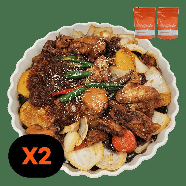 Andong Jjimdak - Korean Braised Chicken 2 PACKS