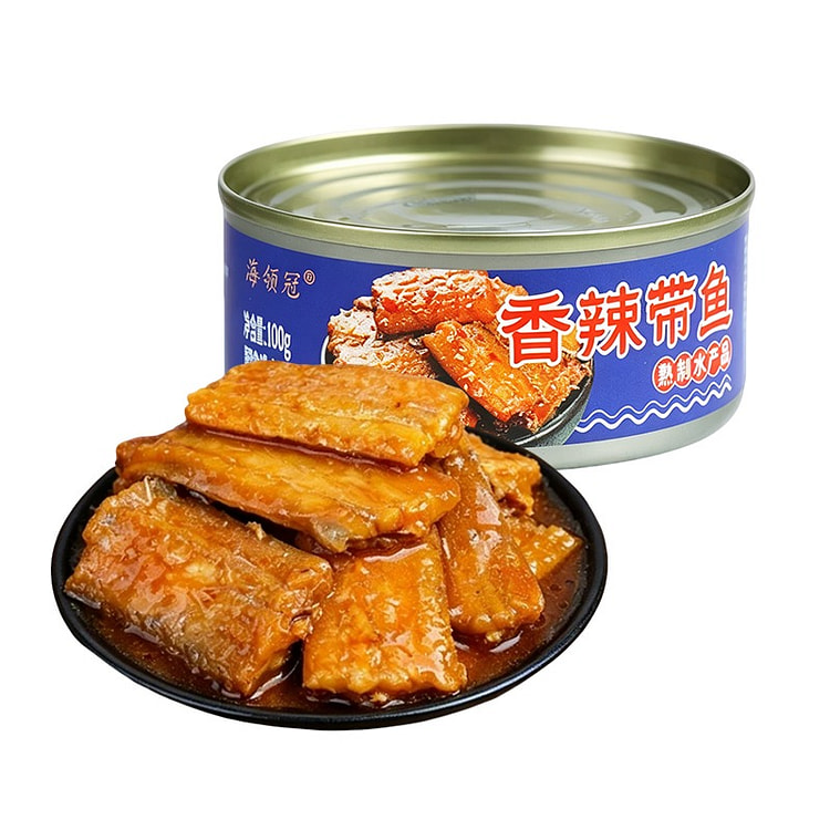 Spicy Crispy Hairfish Canned Fish 100 g