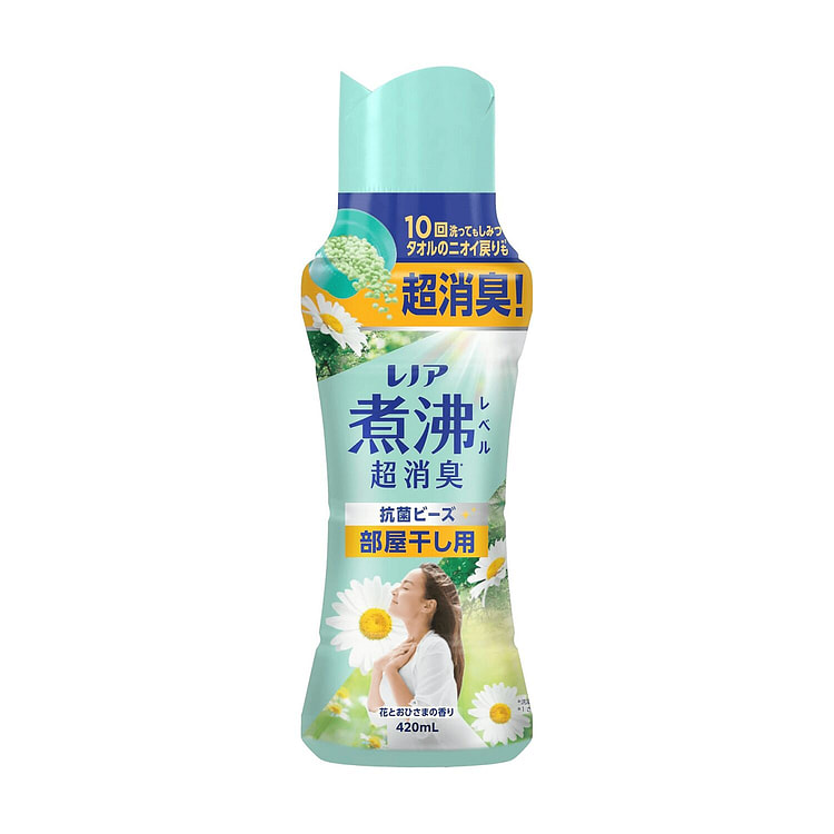 P＆G レノア煮沸レベル消臭抗菌ビーズ 部屋干し 花とおひさま 420ml 1 個