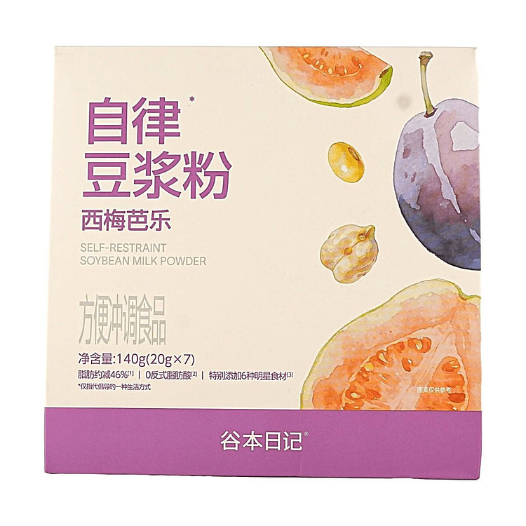 Self-Restraint Soybean Milk Powder #Prune Guava 1 pack