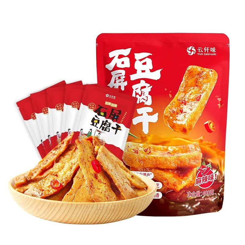 Yunnan instant snack Shiping Dried Tofu 400 กรัม