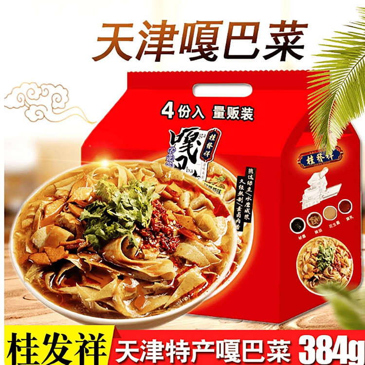 桂发祥嘎巴菜 384 克