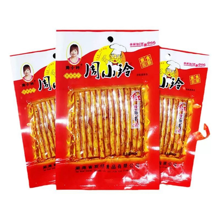 周小玲 素红烧排骨8090后怀旧零食20g*5 100 克