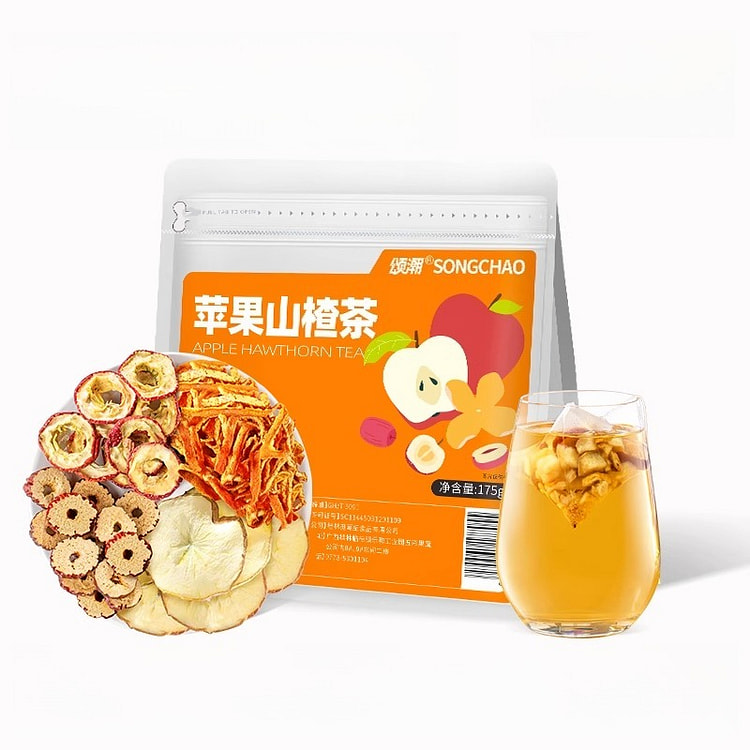 Songchao Apple Hawthorn Tea 175g*1 bag 175 g