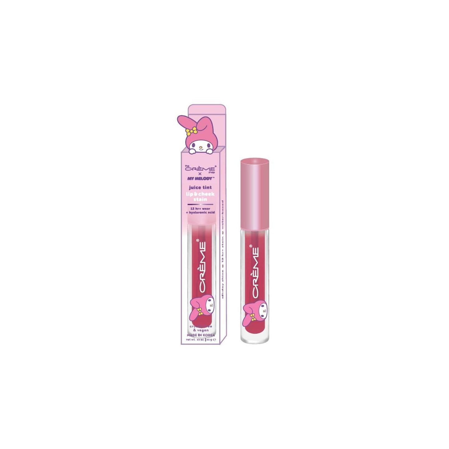 THE CREME SHOP My Melody Juice Tint Lip & Cheek Stain – Rose Bloom 1 each