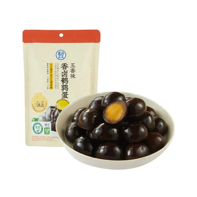 盒马 香卤鹌鹑蛋（五香味） 192 克