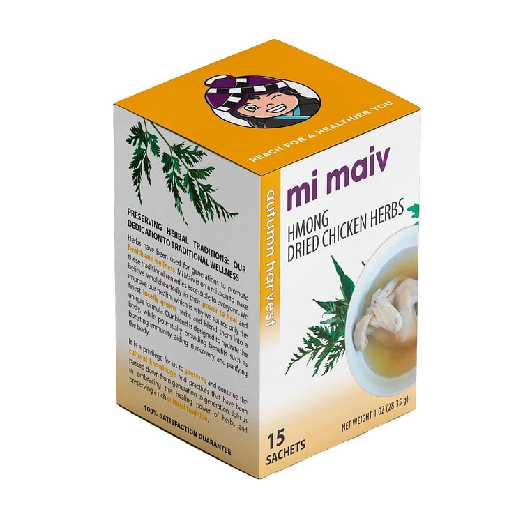 Mi Maiv Hmong 干鸡草药秋收