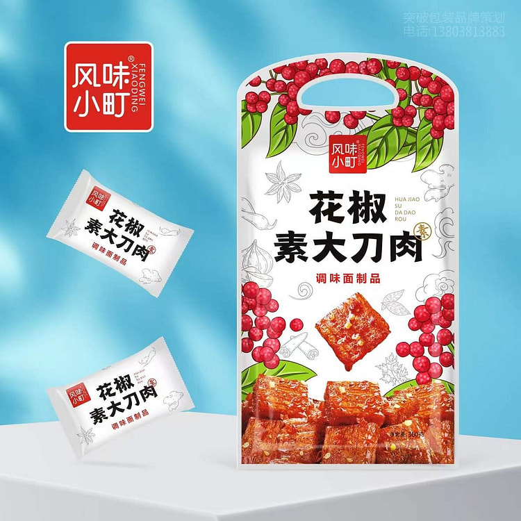 风味小町 素大刀肉 辣条麻辣味怀旧儿时零食1袋