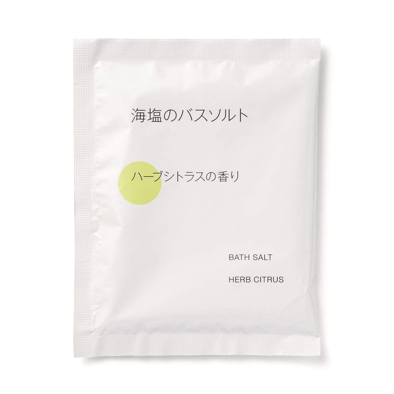 無印良品 海塩のバスソルト ハーブシトラスの香り 40g 1 個