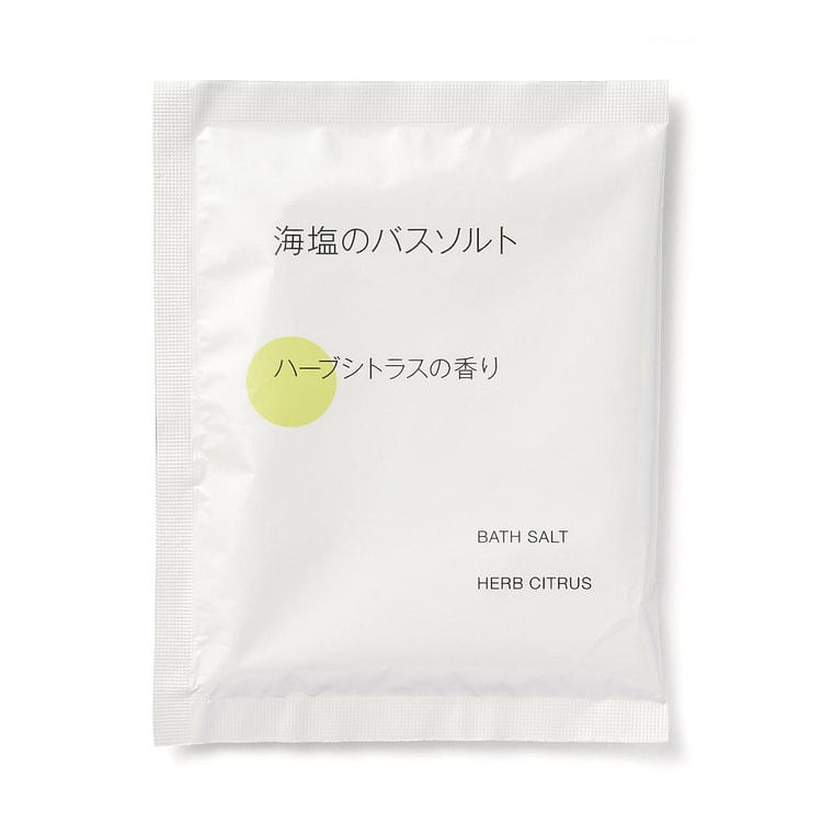無印良品 シーソルト バスソルト シトラスの香り 40g/袋 1 各