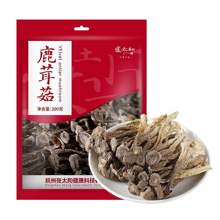 张太和正品鹿茸菇200g袋装菌菇干货