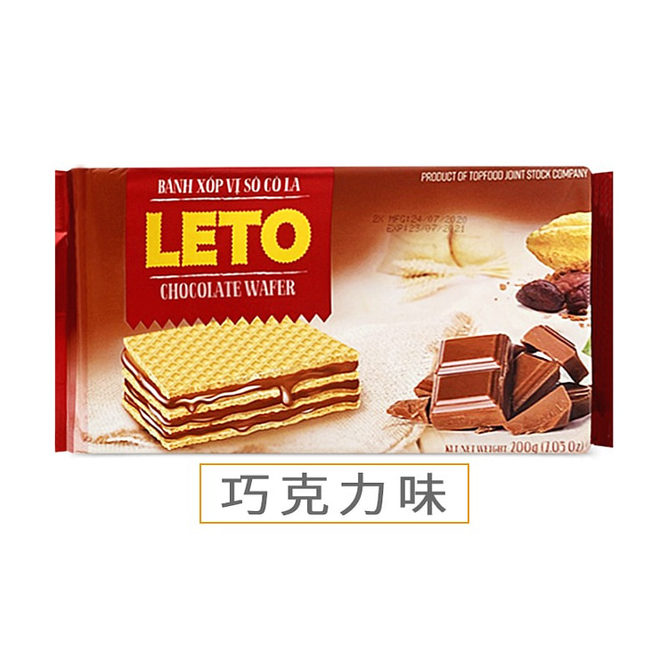 越南 LETO威化饼干 巧克力味