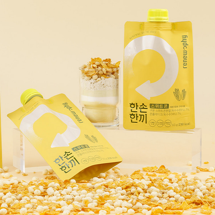 身材管理Renewophy蛋白质代餐奶昔玉米味1袋