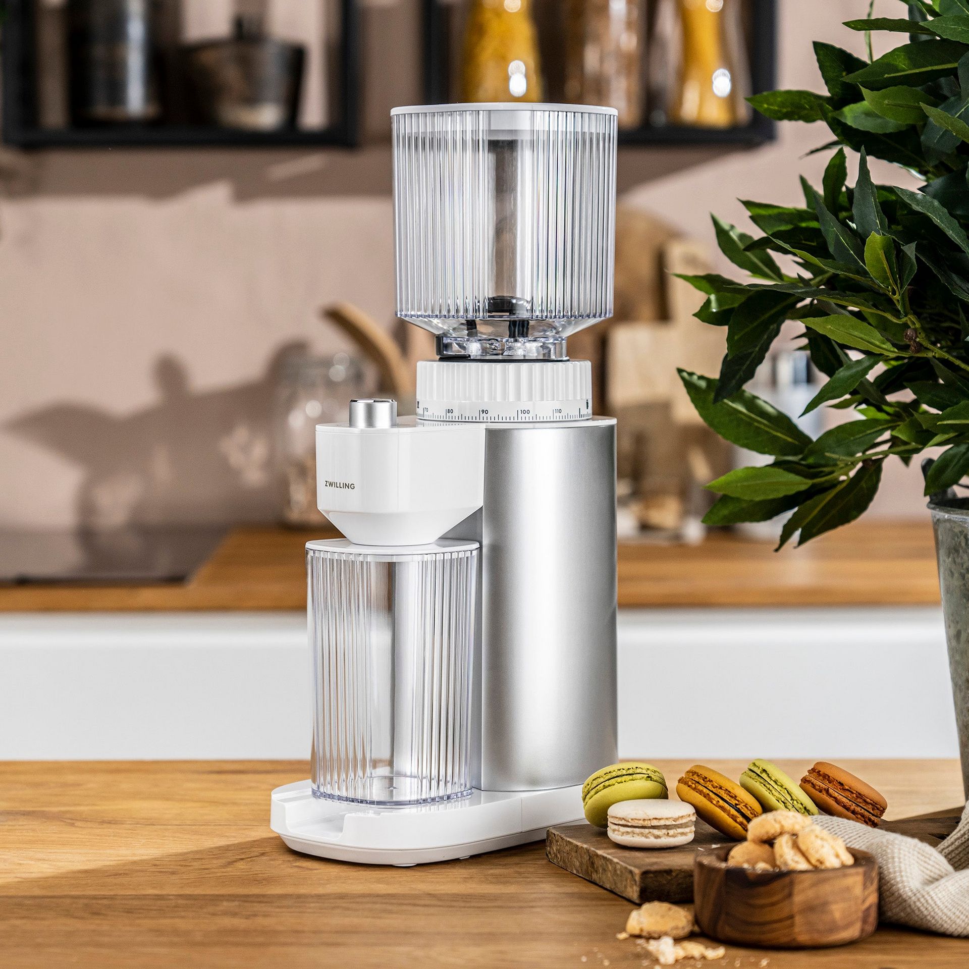 ZWILLING Enfinigy Coffee Bean Grinder 12-cups / Silver 1 個