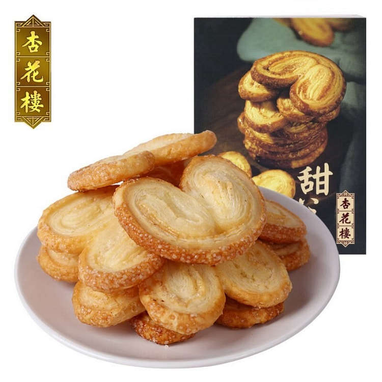 杏花楼甜心酥蝴蝶酥传统糕点心中华老字号175g
