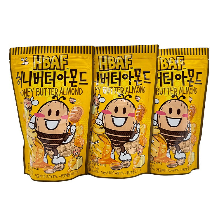 HBAF Honey Butter Almond BUNDLE 120 g*3 pack