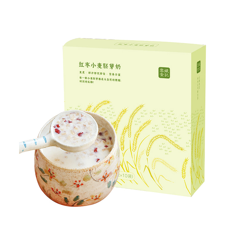 云娘食记红枣小麦胚芽奶代餐300g*1盒