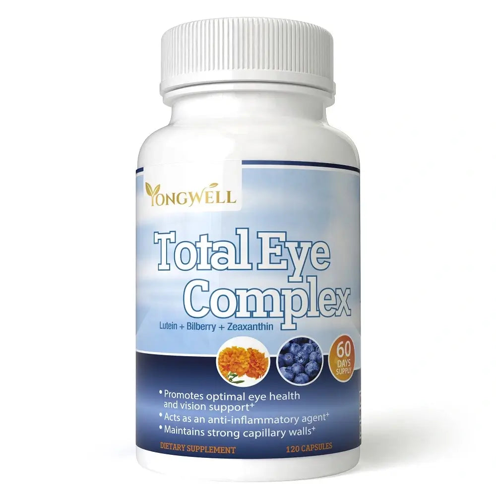 Eye Complex Cs Get Total Eye Complex, Eye Vitamins with Lutein & Bilberry (120 ...