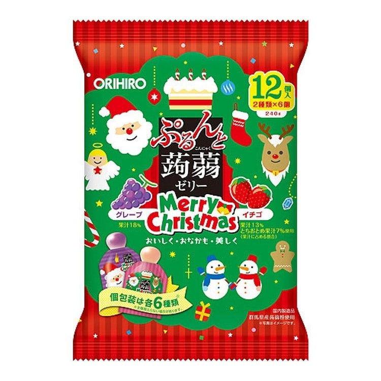 Orihiro 圣诞魔芋果冻包