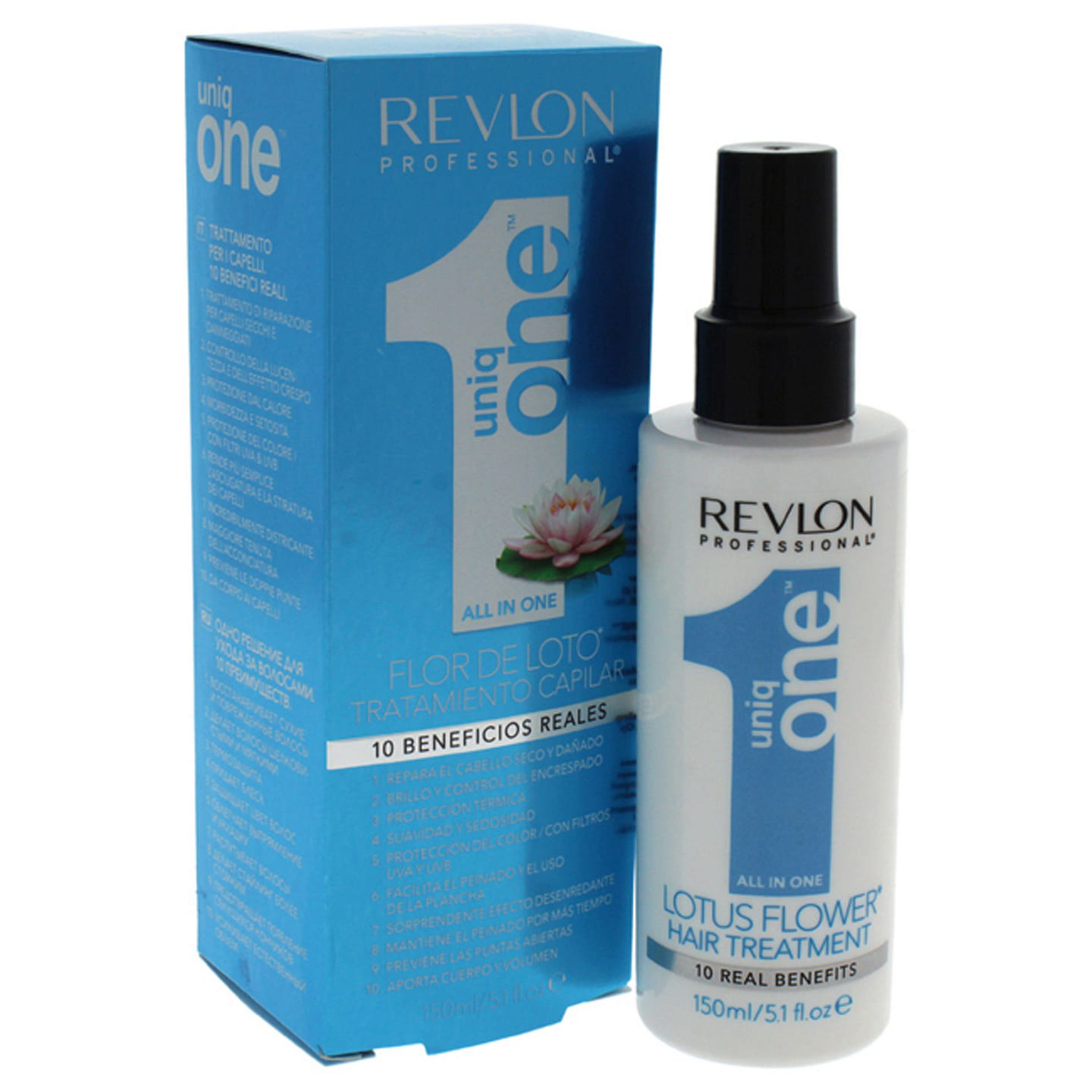 Uniq One Lotus Flower Hair Treatment by Revlon for Women – 5.1 oz Treatment 5.1 oz