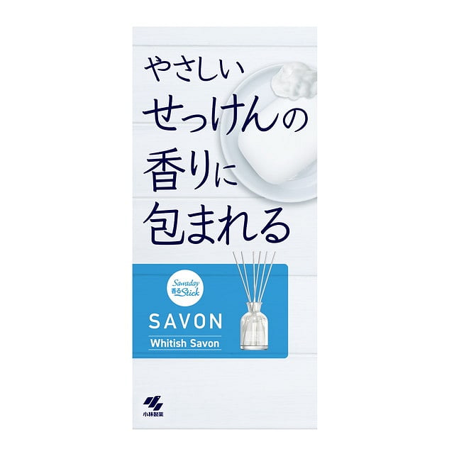 小林制药 香薰棒扩香瓶组（白色皂香型） 70ml