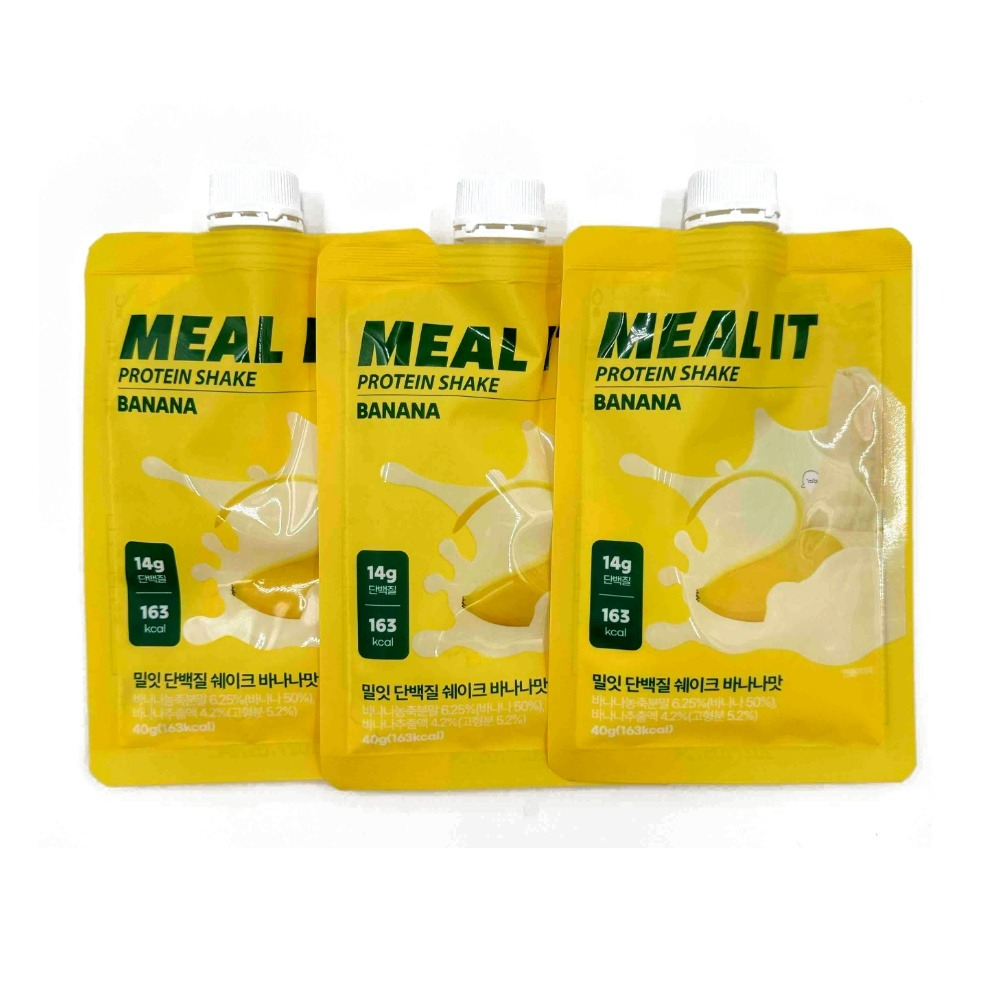 MEAL IT PROTEIN SHAKE BANANA 40 g*3 pack