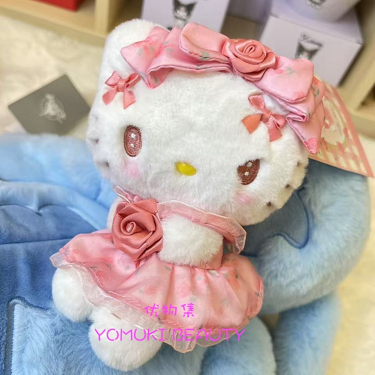 三丽鸥玫瑰花束挂件-Hello Kitty
