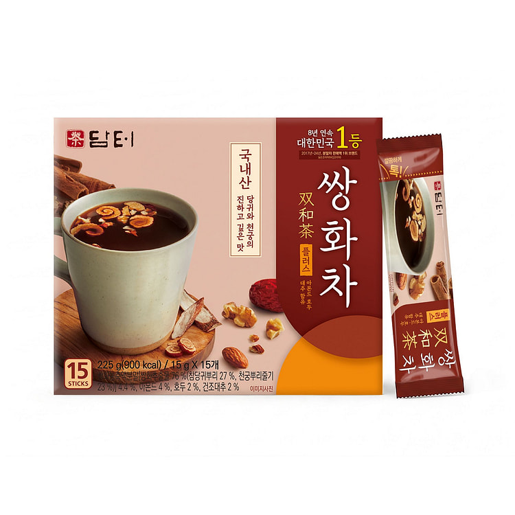 담터 쌍화차 플러스 15개입 15 g