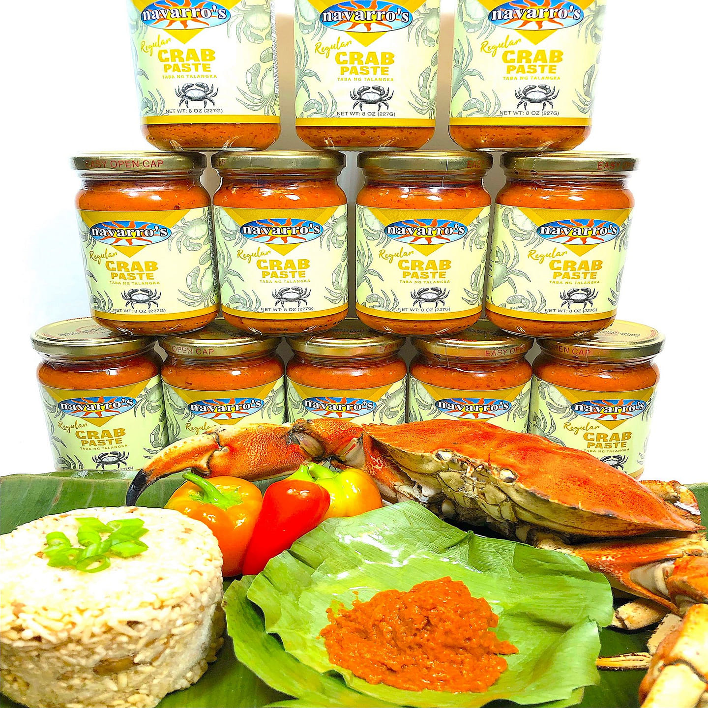 FILIPINO CRAB PASTE "TABA NG TALANGKA" DELICIOUS CREAMY GREAT ON EVERYTHING 227 g