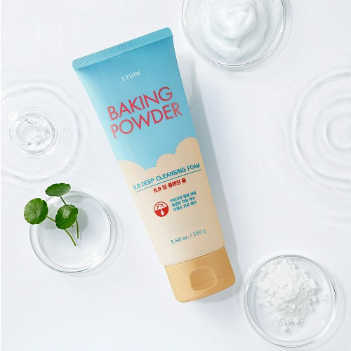 ETUDE Sữa rửa mặt sủi bọt sâu Baking Powder B.B dung tích 160ml