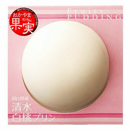 おかやま桃子　清水白桃プリン   75ｇ 1 個