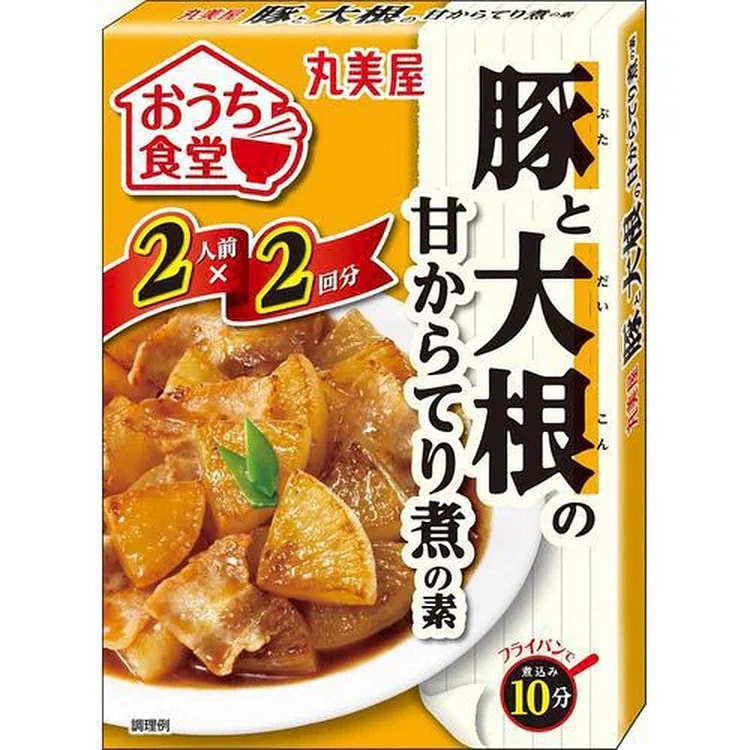 丸美屋 甜辣照烧猪肉萝卜酱 140g 1 份