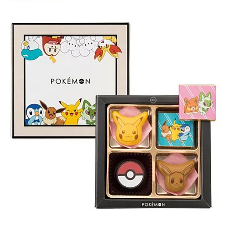 Pokemon Collab Ltd Edition Chocolate Gift Box 5pcs