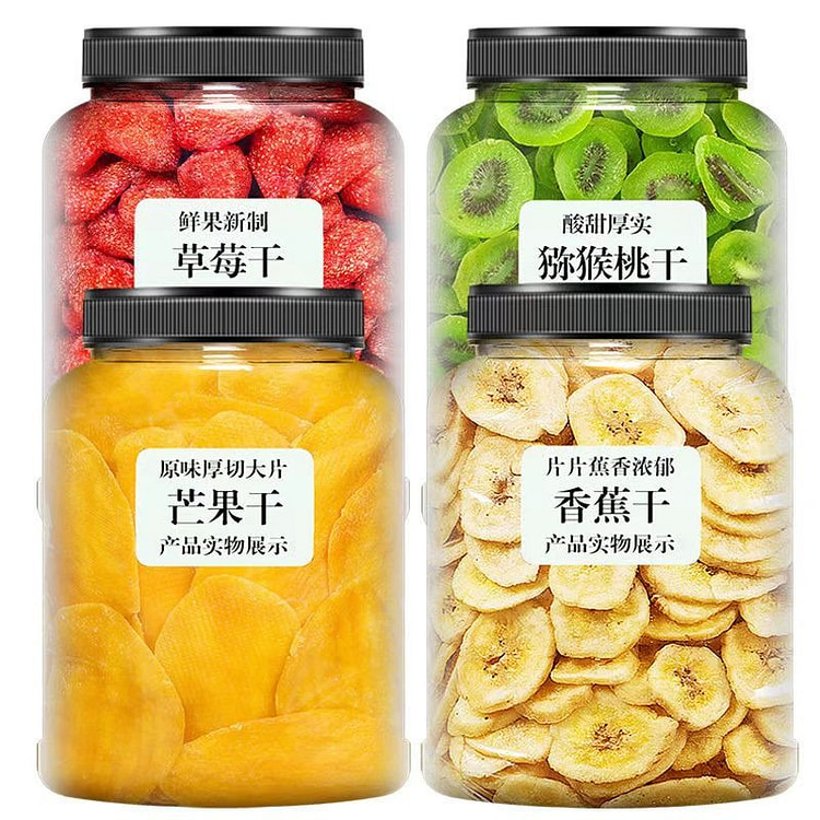Thick cut dried fruits