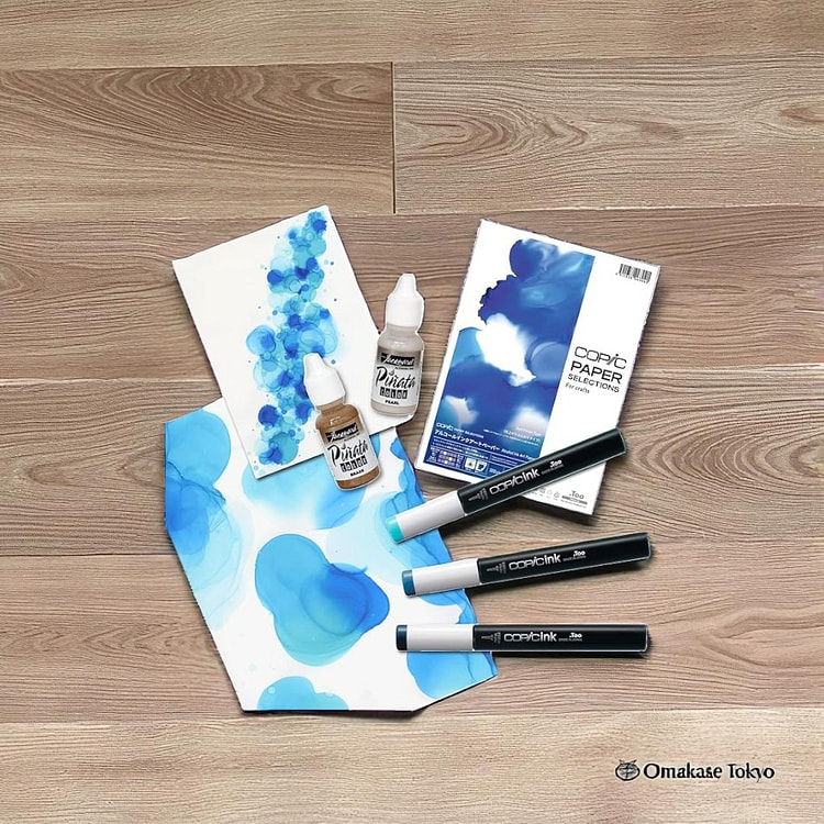 Copic Too 酒精墨水艺术教学材料套装 2000 克