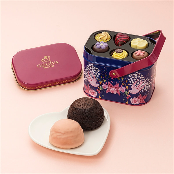 Godiva Chocolate Bouquet Gift Box 2 Types 8 Pcs